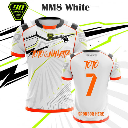 Mesh, breathable, loose-fitting short sleeves
