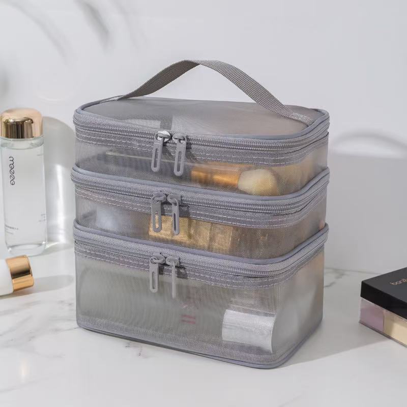 Mesh Cosmetic Bag