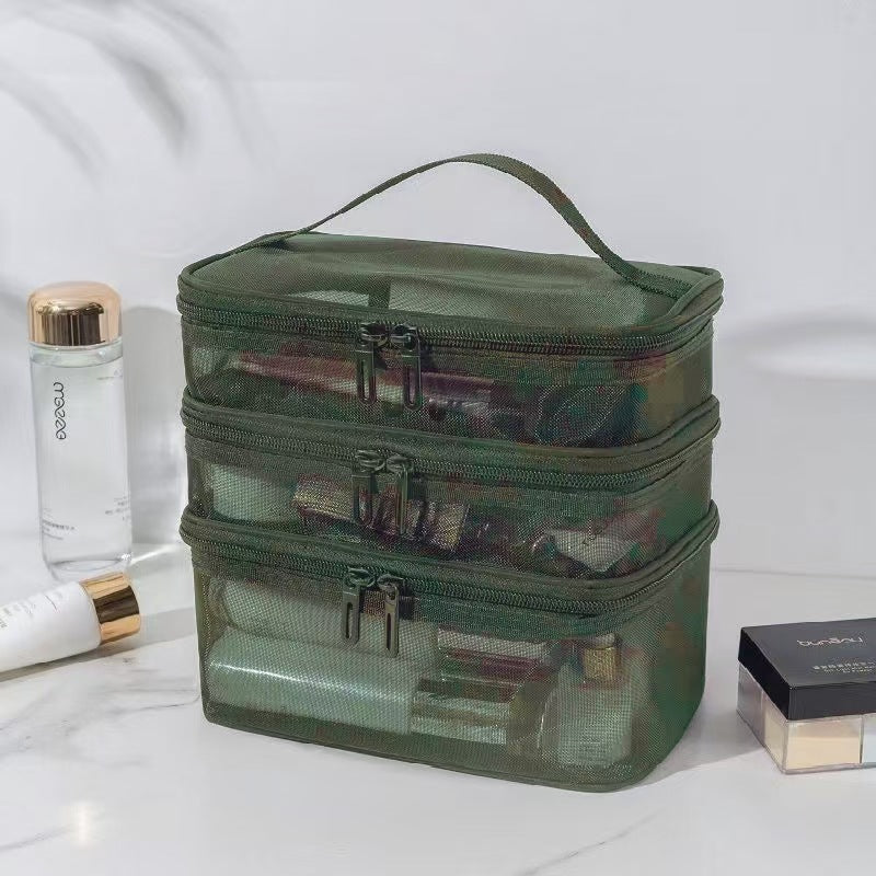Mesh Cosmetic Bag