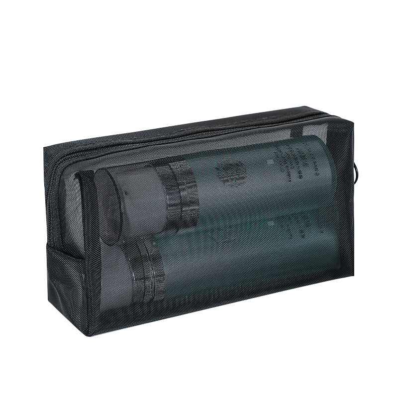 Mesh cosmetic bag