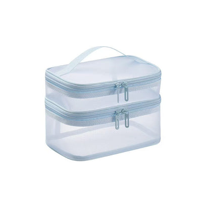 Mesh cosmetic bag