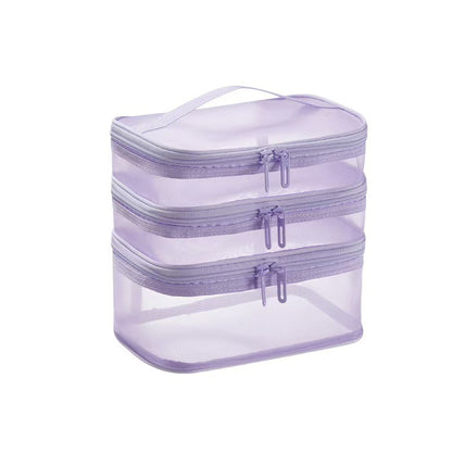 Mesh cosmetic bag