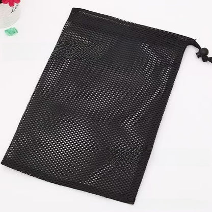Mesh drawstring bag