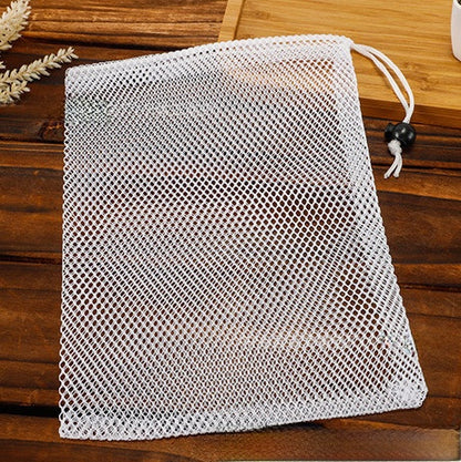 Mesh drawstring bag