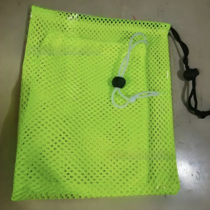 Mesh drawstring bag