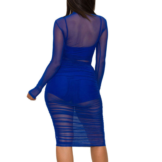 mesh dress