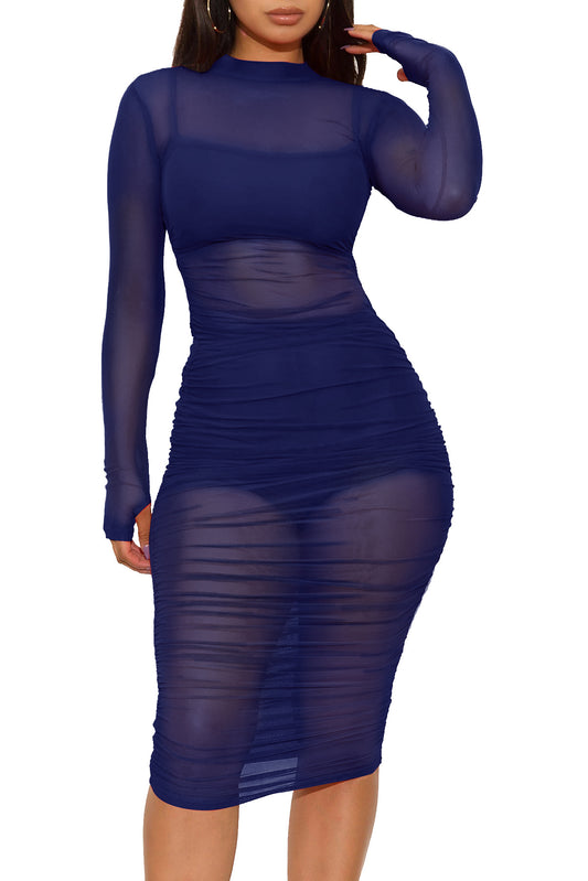 mesh dress