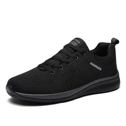 Mesh fly woven casual lovers shoes