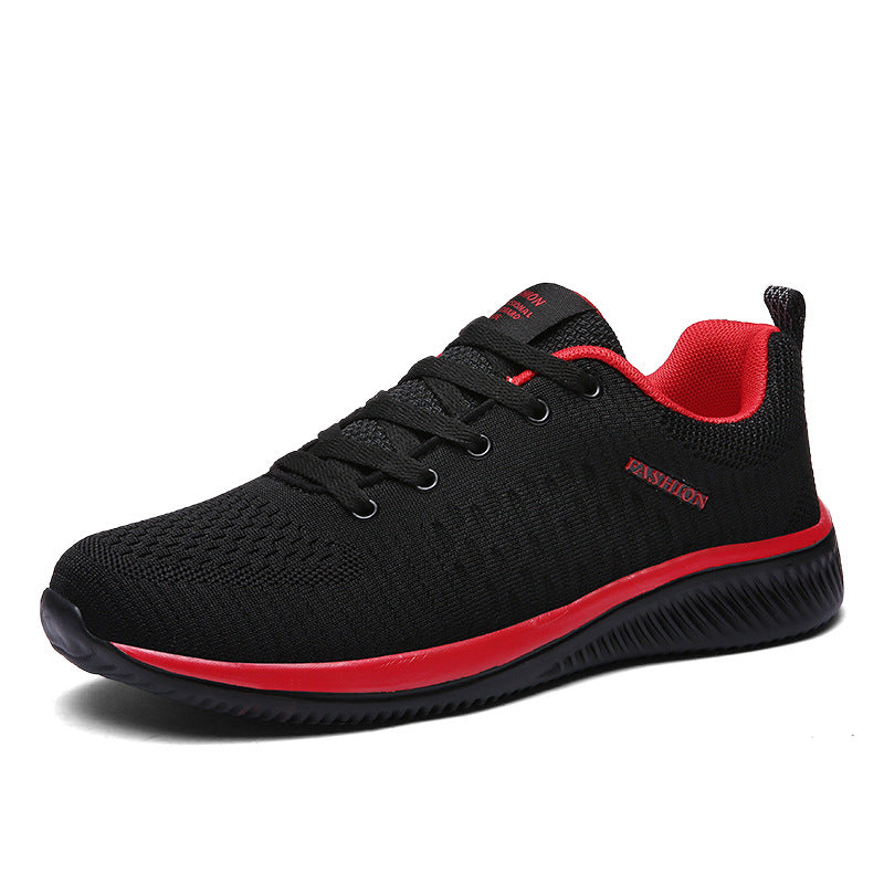 Mesh fly woven casual lovers shoes