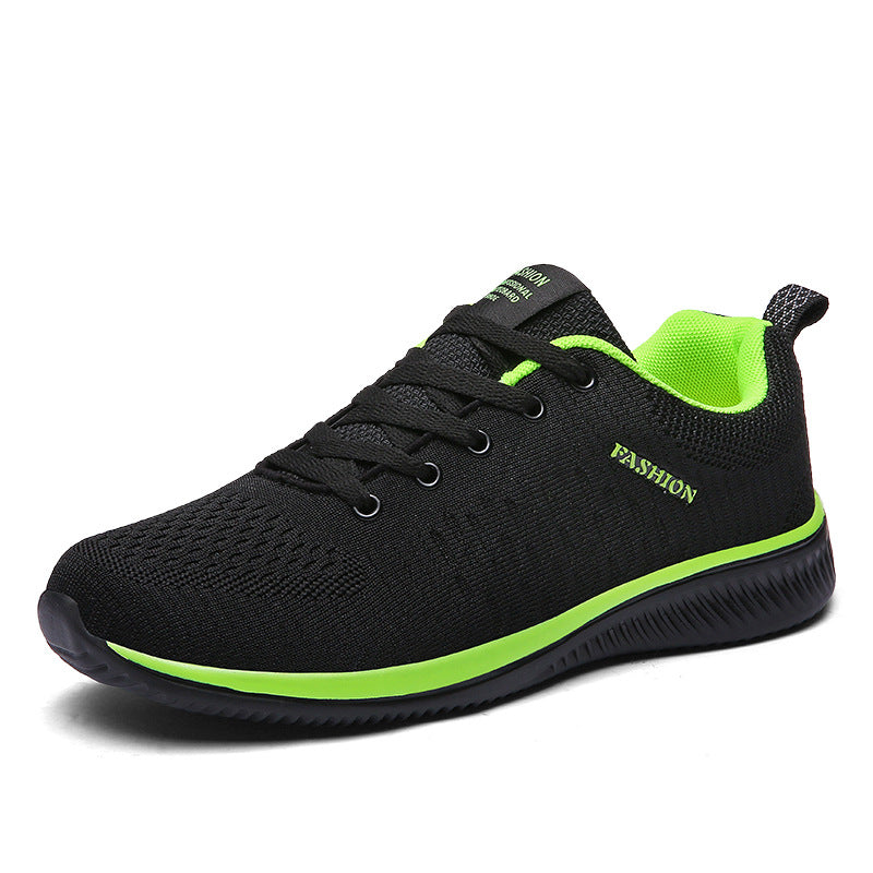 Mesh fly woven casual lovers shoes