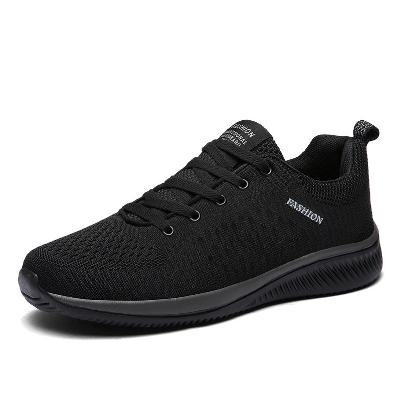 Mesh fly woven casual lovers shoes