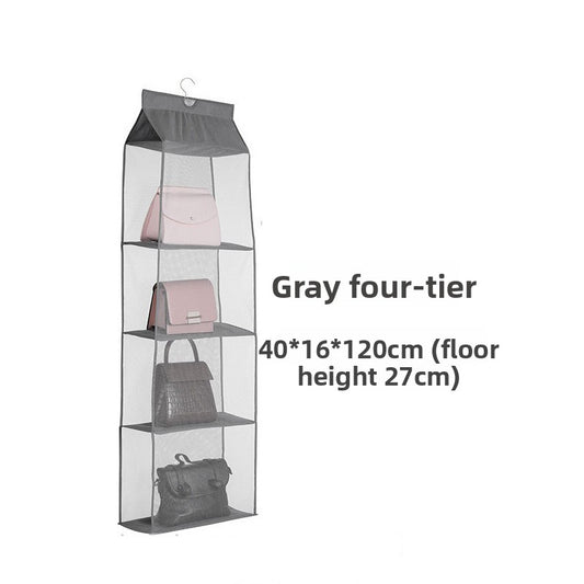 Mesh Hanging Storage Bag for Wardrobe Organizer
