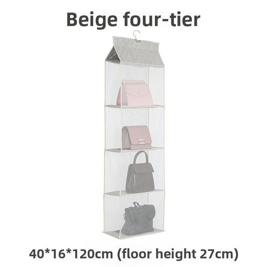 Mesh Hanging Storage Bag for Wardrobe Organizer