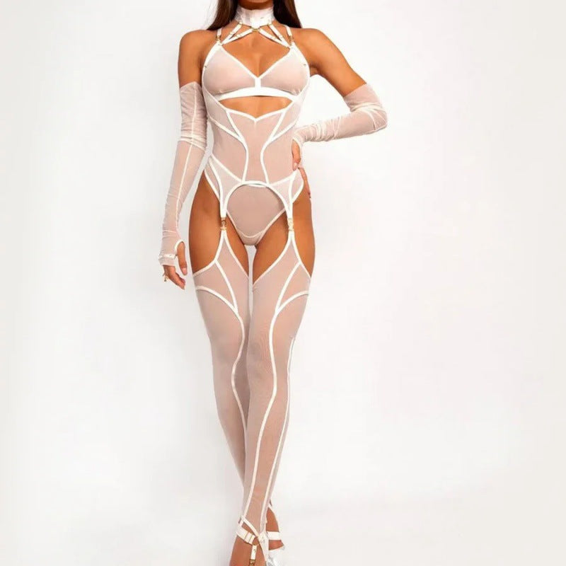 Mesh Lingerie Set