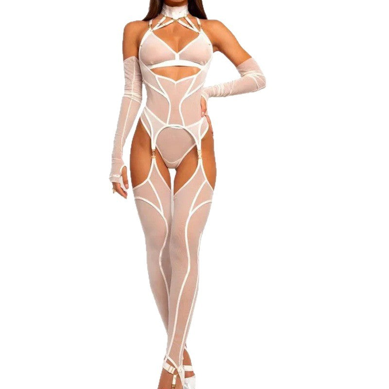 Mesh Lingerie Set