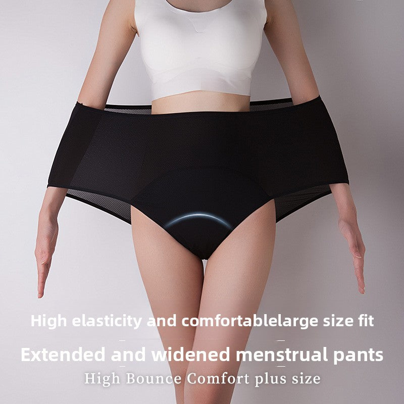Mesh Menstrual Leak Proof Underwear High Waist