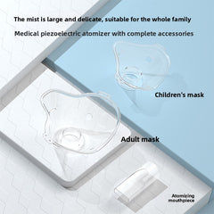 White Built-in Charging KE-N18 Handheld Nebulizer