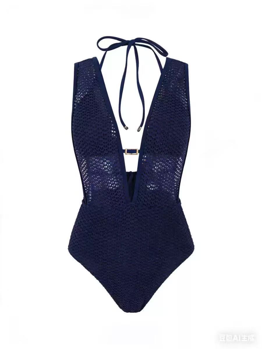 Mesh One-Piece Swimsuit