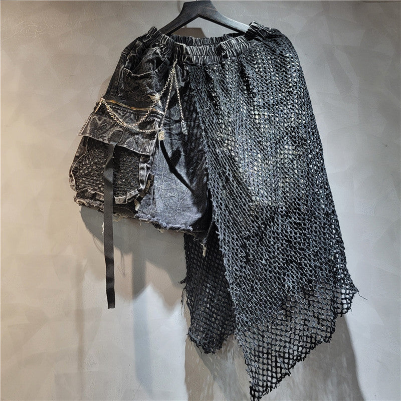 Mesh patching two-piece set