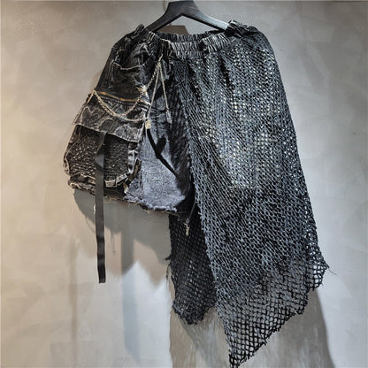 Mesh patching two-piece set