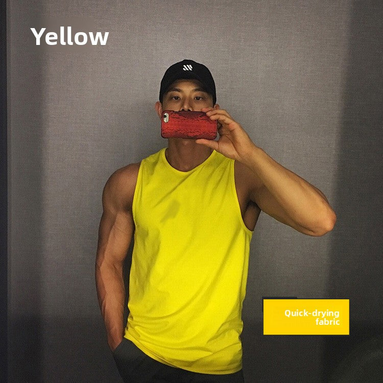 Mesh sleeveless vest