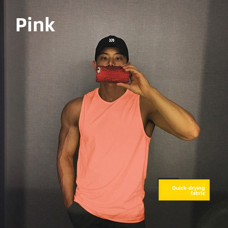 Mesh sleeveless vest