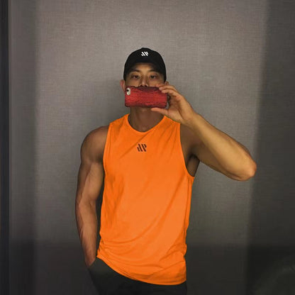 Mesh sleeveless vest