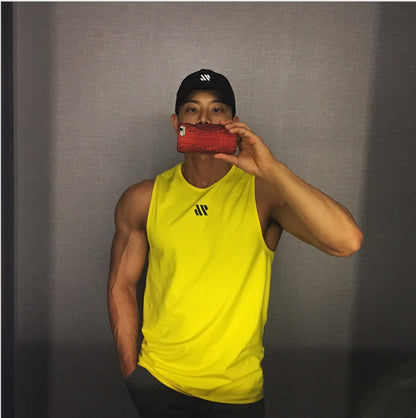 Mesh sleeveless vest