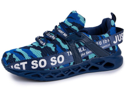 Mesh sports shoes