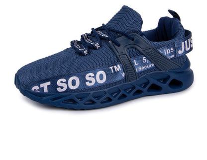 Mesh sports shoes