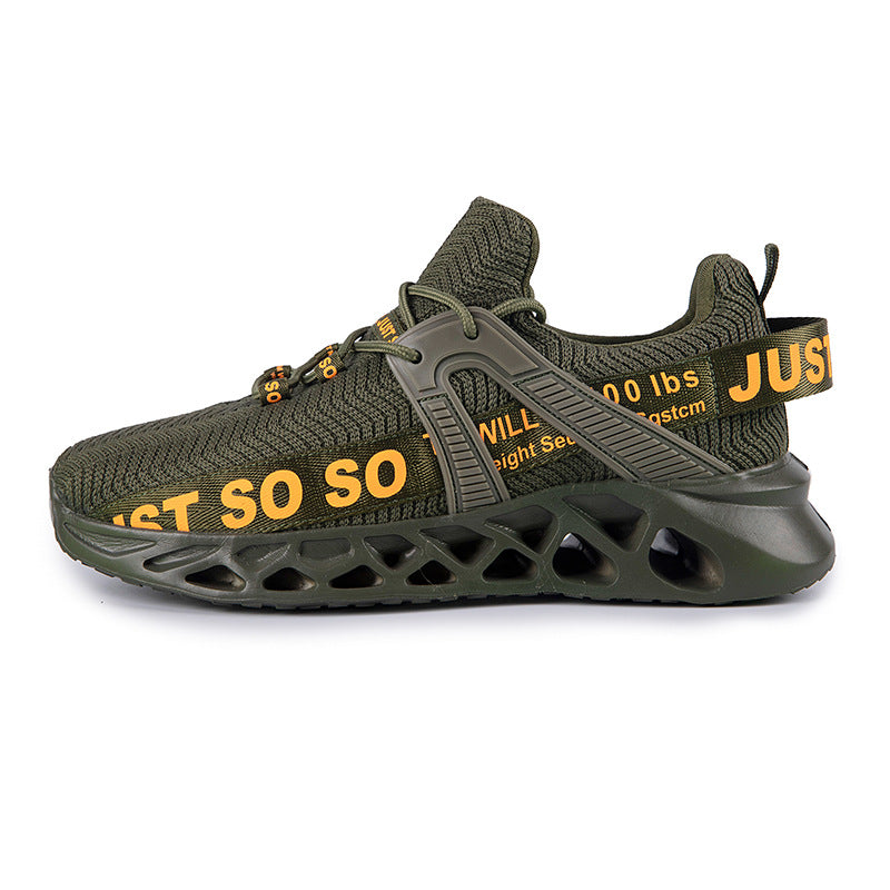 Mesh sports shoes