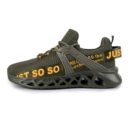 Mesh sports shoes