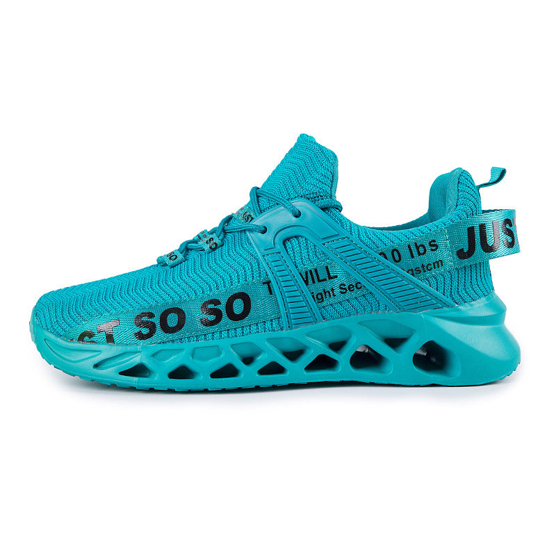 Mesh sports shoes