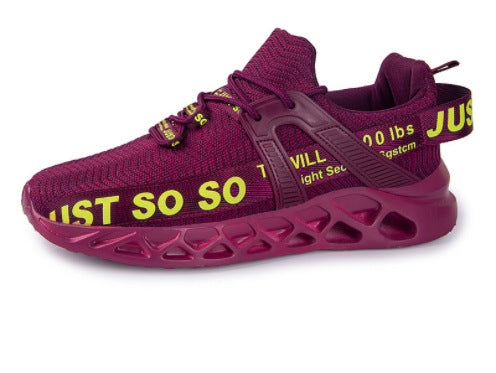Mesh sports shoes