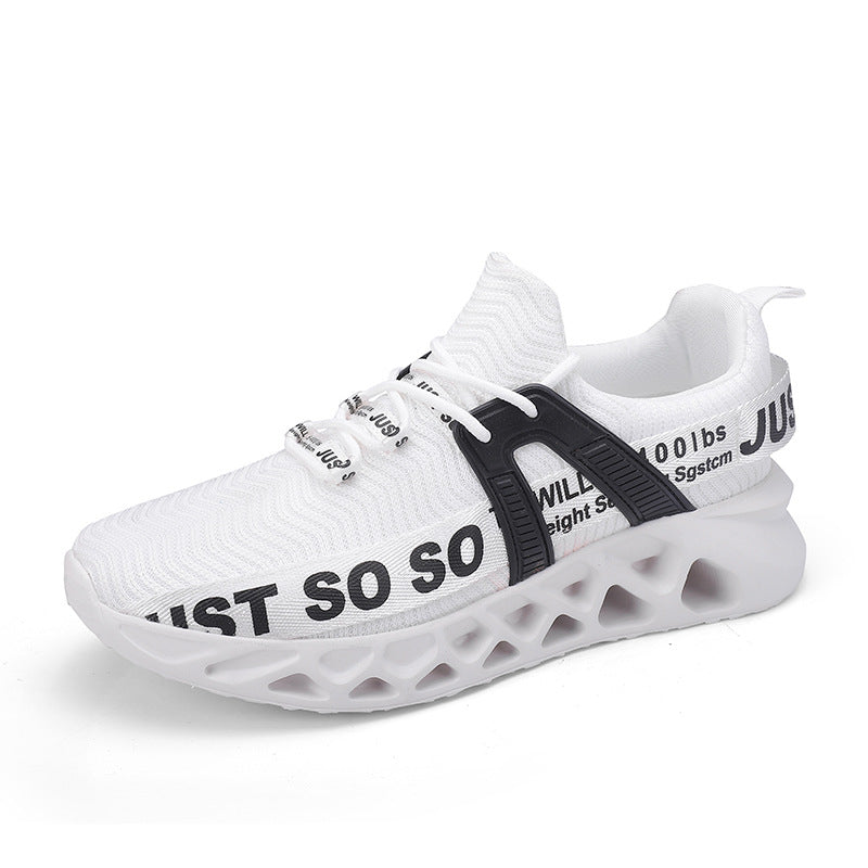 Mesh sports shoes