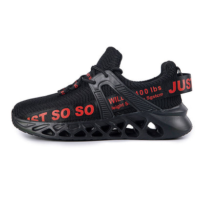 Mesh sports shoes