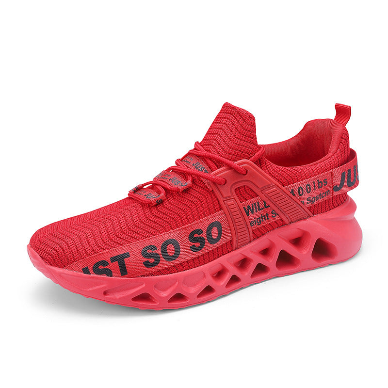 Mesh sports shoes