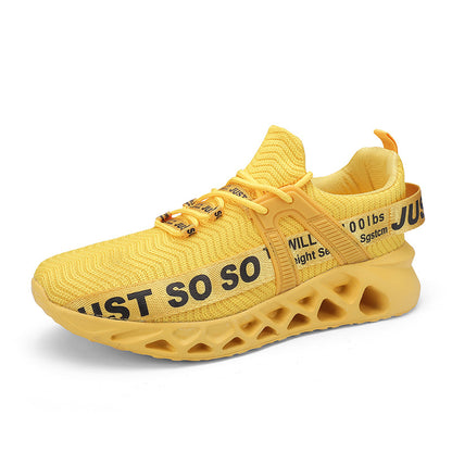 Mesh sports shoes