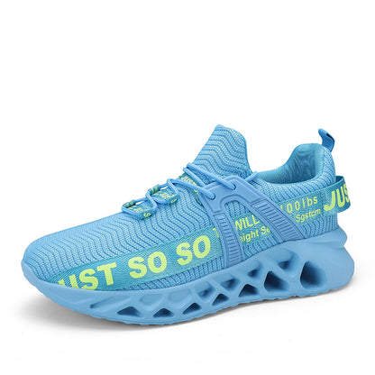 Mesh sports shoes