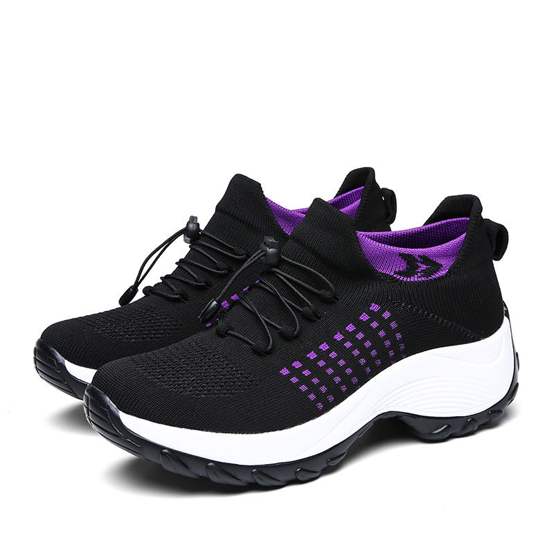 Mesh Sports Shoes with Rubber Sole