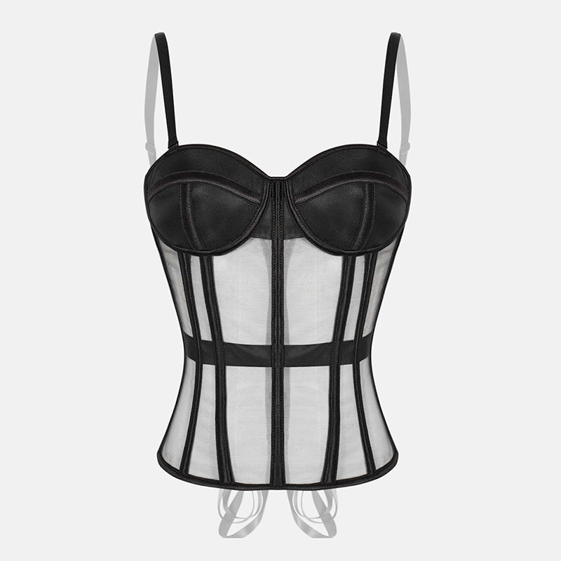 Mesh tube top