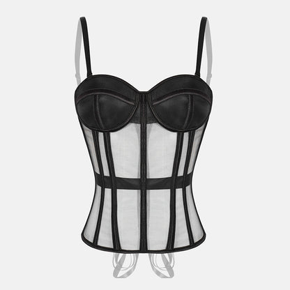 Mesh tube top