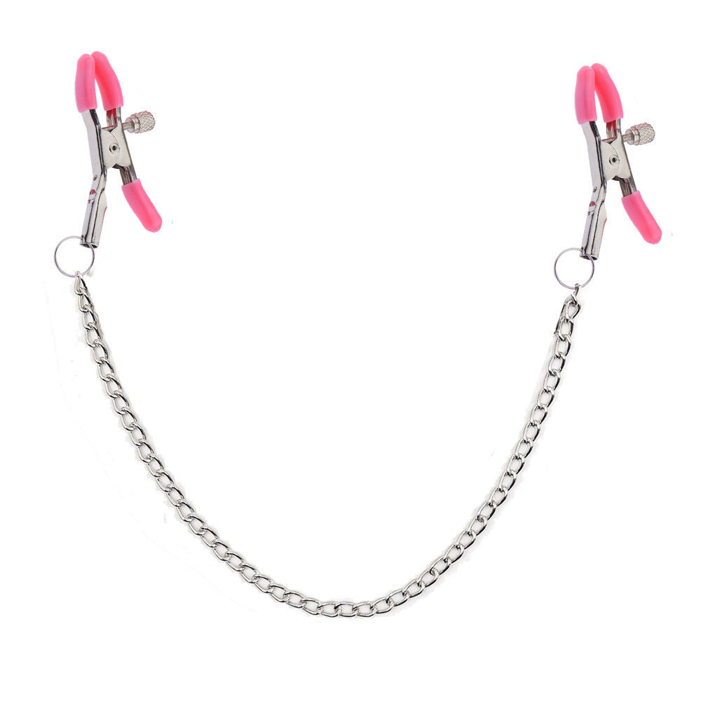 Metal adjustable nipple chain style
