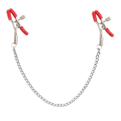 Metal adjustable nipple chain style