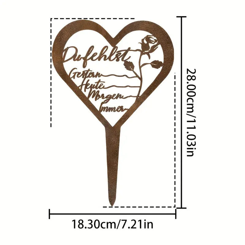 Metal Animal Garden Decoration Stake