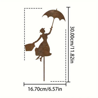 Metal Animal Garden Decoration Stake