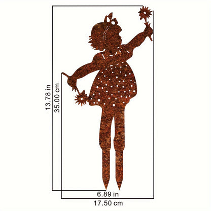Metal Animal Garden Decoration Stake