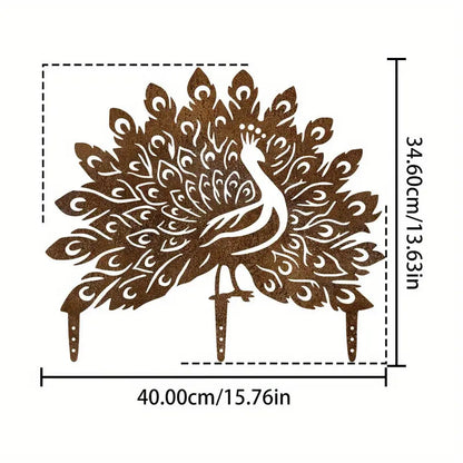 Metal Animal Garden Decoration Stake
