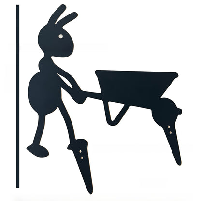 Metal Animal Garden Stake Silhouette Decor