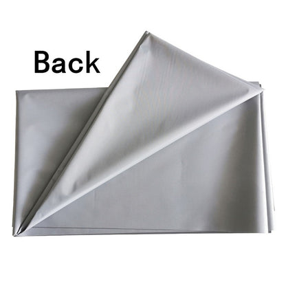 Metal anti-glare projection screen for projector